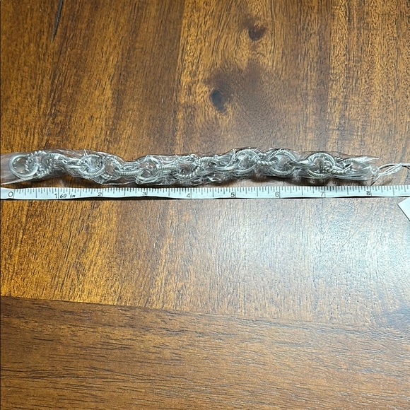 Silver Chain Link Bracelet - Picture 4 of 8